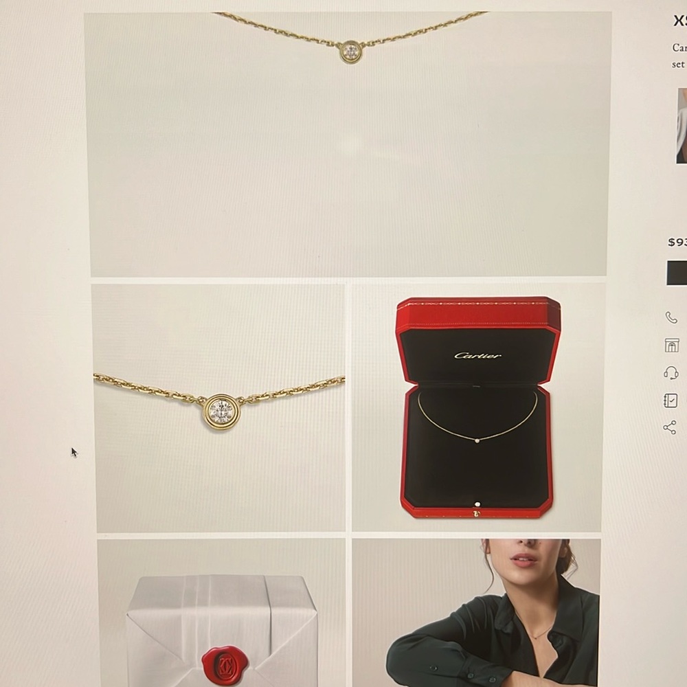 CARTIER D’AMOUR XS yellow gold